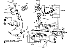 65-73 Mustang Power Steering - Steering