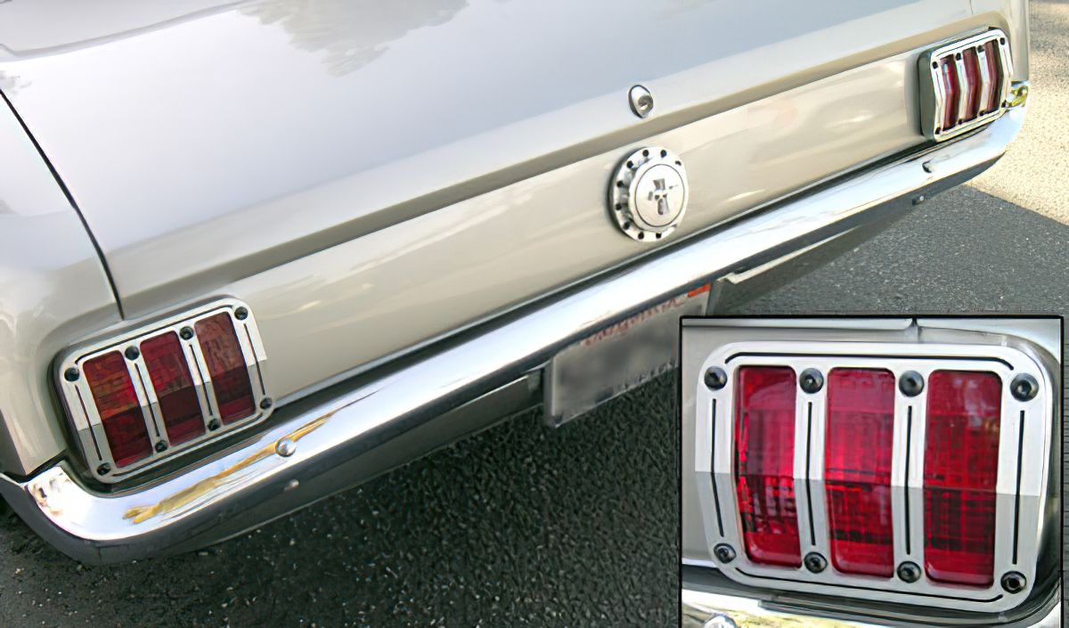 Rücklicht 64-66 LED  Beleuchtung hinten Mustang 65-68 - Beleuc