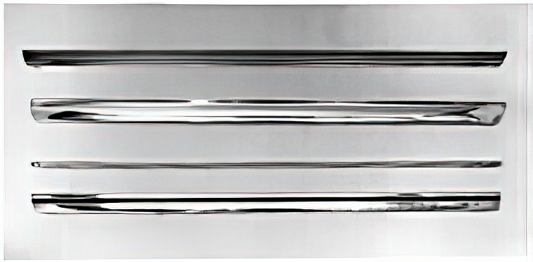 Dynacorn Rocker Panel Molding Clip Set For 1964-66 Mustang – Complete Right & Left Kit, Steel With Black Finish, MCLP6