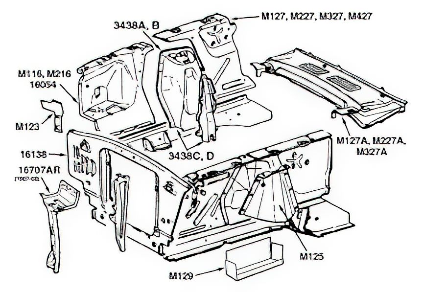 65 73 Mustang Front Fender Body Panels